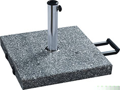 PIE PARASOL GRANITO SATURNHASTA é 48 MM